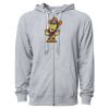 Icon Unisex Lightweight Loopback Terry Full-Zip Hooded Sweatshirt Thumbnail