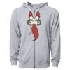 Icon Unisex Lightweight Loopback Terry Full-Zip Hooded Sweatshirt Thumbnail
